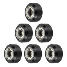 6pcs 3D Printer Wheels Small Slot POM Pulley Wheels Solid High-Speed Gantry Whee picture