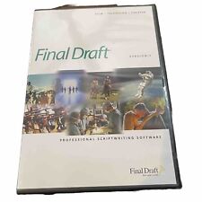 Final Draft Version-7 Professional Scriptwriting Software(Windows/Mac) Slipcover picture