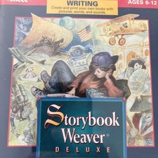1996 MECC Storybook Weaver Deluxe Writing CD ROM ~ PC or MAC Ages 6 and up picture