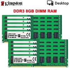Kingston DDR3 80GB 1333 1600MHZ DIMM Desktop Memory RAM PC3 1.5V 240-Pin 10x8GB picture