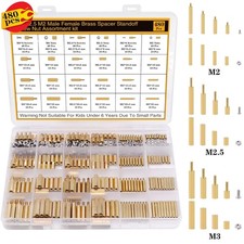Complete 480-Piece Standoff & Screw Set for DIY Electronics - Brass Finish picture