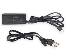Genuine OEM HP 45W USB C Charger AC Adapter for Chromebook Laptop ETC picture