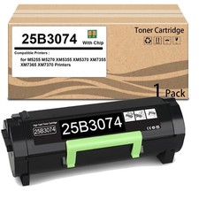 1  Pack 25B3074 Extra High Yield Toner Cartridge Compatible for M5255 M5270 picture