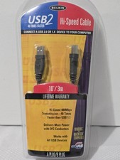 Belkin  F3U133-10 USB-2 High Speed Cable 10' A-Plug/B-Plug UPC 722868130704 picture