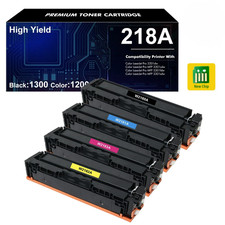 4PK 218A W2180A Toner for HP Color LaserJet Pro MFP 3301cdw 3301fdw [WITH CHIP] picture