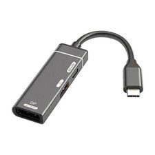 CY Type-C to USB 3.0 OTG DP Displayport 4K@120hz Monitor Multiport Adapter PD60W picture