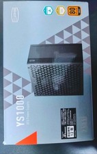 CPS YS1000 1000W ATX Power Supply Unit 80 PLUS Certified Hybrid Fan Tested picture