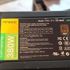 Antec EA-380D EarthWatts 380W ATX Power Supply 80+ Bronze SATA 20+4 picture