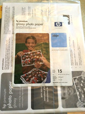 HP Premium Glossy Photo paper 8.5 x 11 - 15 sheets picture