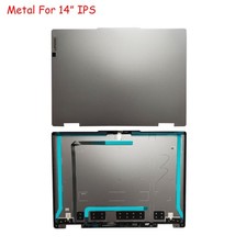 New 14'' Metal IPS Lcd Back Cover For Lenovo ideapad 5 2-in-1 14AHP9 14IRU9 Grey picture