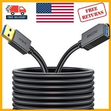Heavy-Duty 20 FT USB 3.0 Extension Cable, 5Gbps High-Speed for Peripherals picture