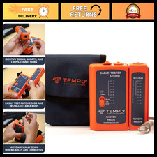 RJ45 Network Cable Tester, Ethernet & Cat5e/Cat6 Cable Tester for RJ11/RJ12 picture