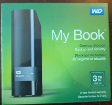 Western Digital My Book 3TB,External,5400RPM (WDBFJK0030HBK-NESN) HDD picture