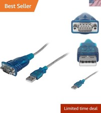 StarTech 17in 1-Port USB to Serial Adapter Cable, M/M, 43cm ICUSB232V2 picture