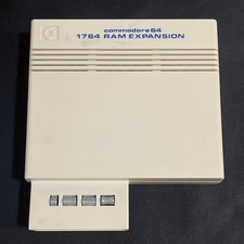 Commodore 1764 RAM Expansion Module - Commodore 64 Guide & 1750 Disks UNTESTED picture