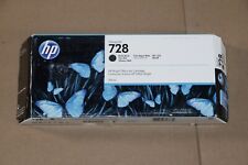 New OEM HP 728 DesignJet T730, T830MFP Matte Black Ink Cartridge F9J68A (300ML) picture