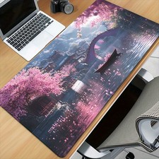 1pc Cherry Blossom Beauty Printed Desk Pad/Non-Slip Rubber Mousepad Desk Pad√ picture