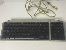 Apple USB Keyboard M2452 iMac G3 Clear Graphite iMac Macintosh + Numeric Tested picture