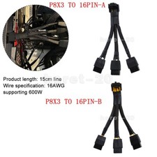 GPU RTX4090 RTX4080 series 3x8pin PCI-e to 16Pin (12+4) PCI-e 5.0 12VHPWR Cable picture