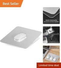 Waterproof Aluminum Mouse Mat - Slim and Lightweight Office Essential picture