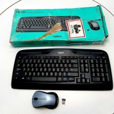 Logitech MK335 Black/Silver Wireless Keyboard and Mouse picture