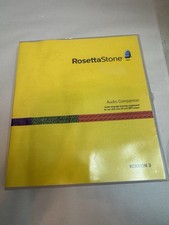 Rosetta Stone Version 3 ALL LANGUAGES English Spanish German Italian 38 CDs picture