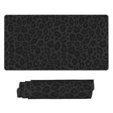 Leopard Print Desk Mat, Large Extended Mouse Pad, 29.5 x 15.8 Inches picture