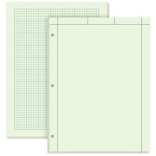 Engineering Paper Notebook 2 Pcs Green Computation Pad Seajan picture