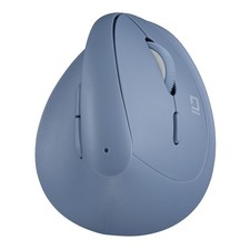 Digio2 Mini Ergonomic Wireless Mouse, Quiet, 5 Buttons, BlueLED, Blue picture