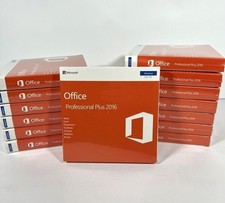 Microsoft Office 2016 Professional Plus DVD  +Product Key Sealed New picture