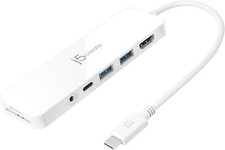 J5create USB-C Multi-Port Hub with Power Delivery HDMI, USB & SD Card (JCD373)™ picture