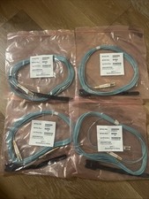 4x NetApp X66250-5 112-00344+A0 5m OM4 LC-LC Fiber Optic Network Cables - NEW picture