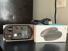 Vssoplor MSD95 Wireless Rechargeable Optical Mouse USB Type-C 2400 DPI Black picture