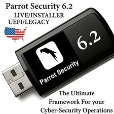 Parrot Security 6.2 Bootable USB | UEFI & Legacy Mode | Live/Installer Fast-Ship picture