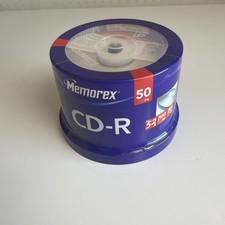 Vintage New Memorex Music CD-R 50 Pack 52X 700 MB 80 Min Blank CDs picture