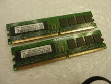 1GB Samsung 2X 512MB 1RX8 PC2-3200U RAM MEMORY M378T6553BG0-CD5 DDR2 Memory picture