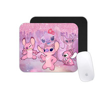 Angel Mouse Pad | Pink Alien Desk Mat Gift from Space Love Story Theme picture