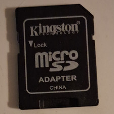 Kingston microSD to SD Card Adapter - Supports microSD, Universal Compatibility picture