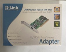 D-Link DFE-530 TX+ 10/100 Mbps Ethernet Desktop PCI Adapter Updated NIB 227N YNI picture