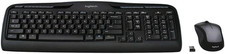 Logitech MK335 Full Size Quiet Wireless Keyboard Mouse Combo - Black/Silver picture