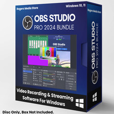 OBS Studio PRO 2024 - Video Recording | Live Streaming Screen Recording Software picture