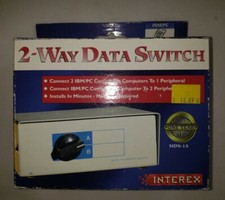 Interex MDS (MDS1A) External 2 Way Data Switch picture