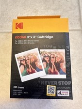 Kodak Instant Print 3x3 Inch Cartridge, 30 Sheets for Mini Shot 3 Series picture