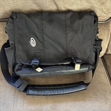 Timbuk2 Classic Padded Laptop Messenger Bag Commuter Work  Crossbody Black EUC picture
