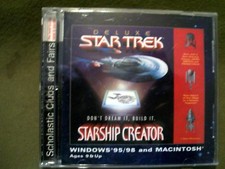 Deluxe Star Trek Starship Creator 2 CD-ROM Ages 9 & Up (Macintosh/Windows 95/98) picture