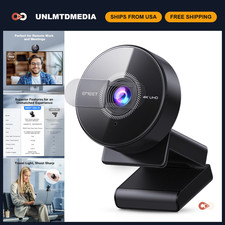 4K USB Webcam with Microphone, PDAF Autofocus, HD Video for PC & Laptop picture