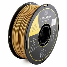HATCHBOX ABS 3.00 mm 3D Printer Filament in Gold, 1kg Spool picture