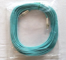 LC-LC Fiber Patch Cables 10 Gigabit OM3 Corning MM DP 50/125 40 Feet - LOT OF 5 picture