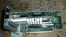 Intel 2U 3-Slot PCI-E Riser Board in Bracket PBA G15038-350 DA0S6GTB4C0 w/ NICs picture