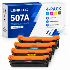 507A CE400A 4PK Toner Cartridge Set for M551dn M551xh M570dw M575dn M575f M575c picture